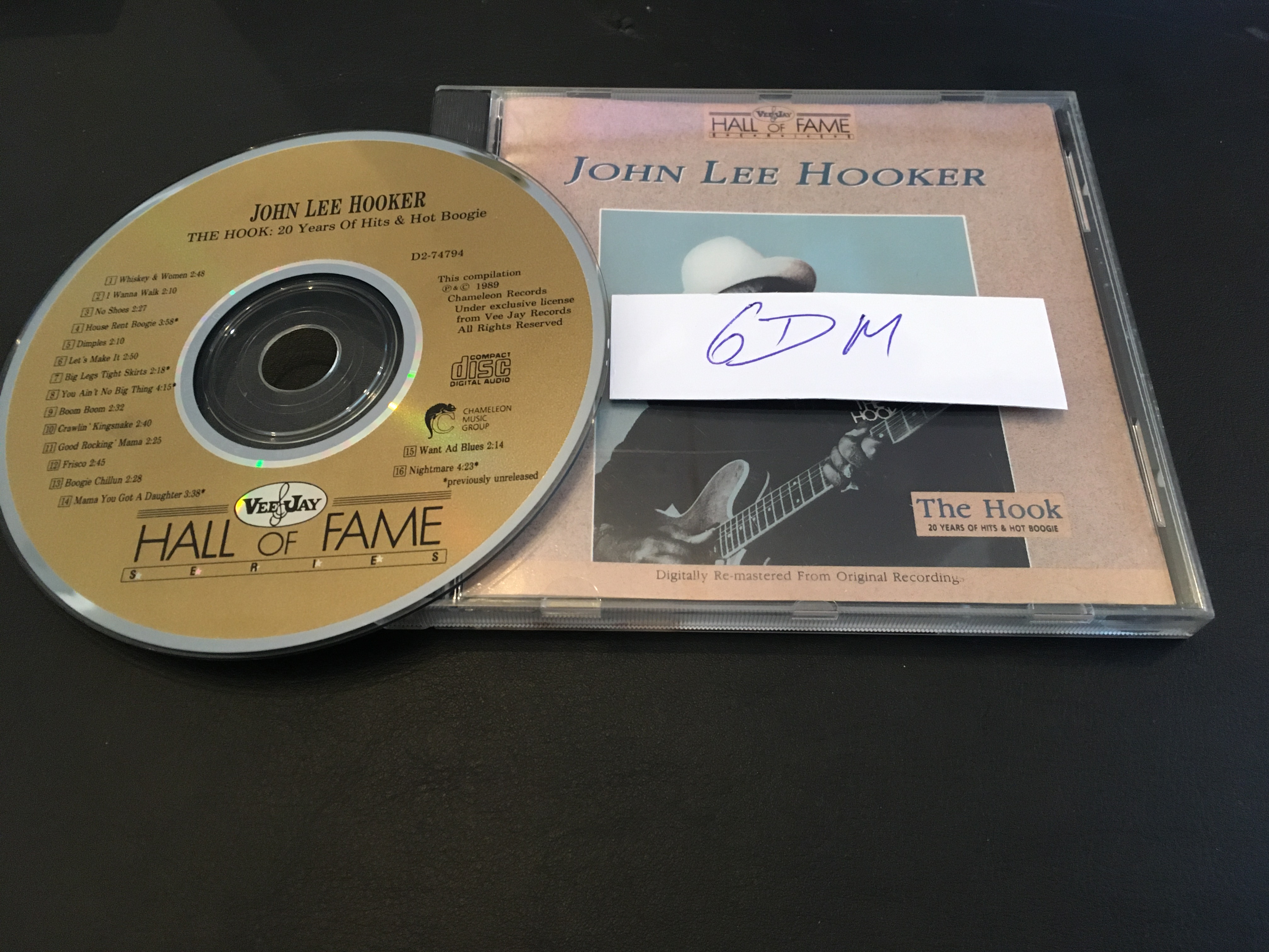 John Lee Hooker-The Hook 20 Years Of Hits and Hot Boogie-(D2-74794)-CD-FLAC-1989-6DM