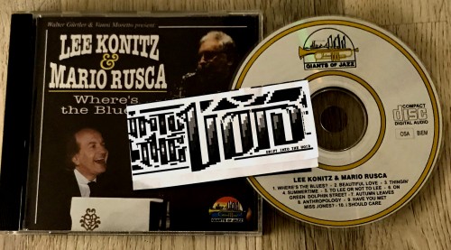 Lee Konitz And Mario Rusca-Wheres The Blues-CD-FLAC-1997-THEVOiD