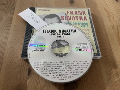 Frank Sinatra – Live On Stage Vol.1 (2003)
