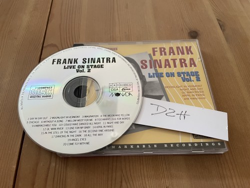 Frank Sinatra – Live On Stage Vol.2 (2003)