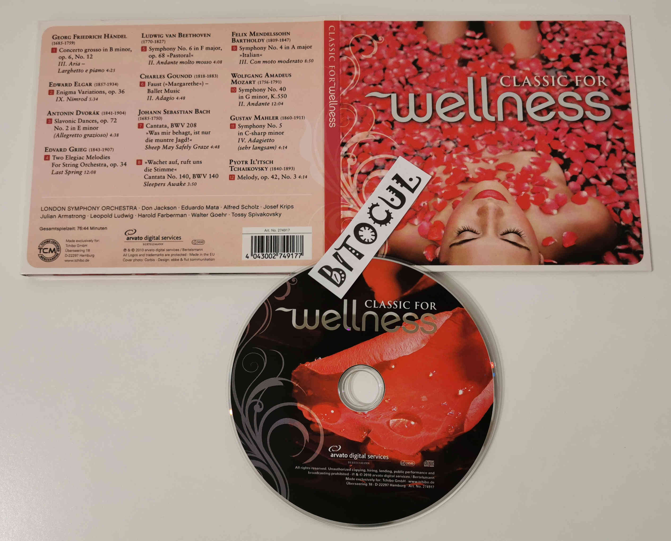 London Symphony Orchestra-Classic For Wellness-CD-FLAC-2010-BITOCUL Download