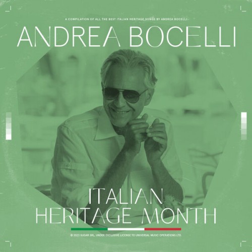 Andrea Bocelli – Italian Heritage Month (2023) [16Bit-44.1kHz] FLAC [PMEDIA] ⭐️