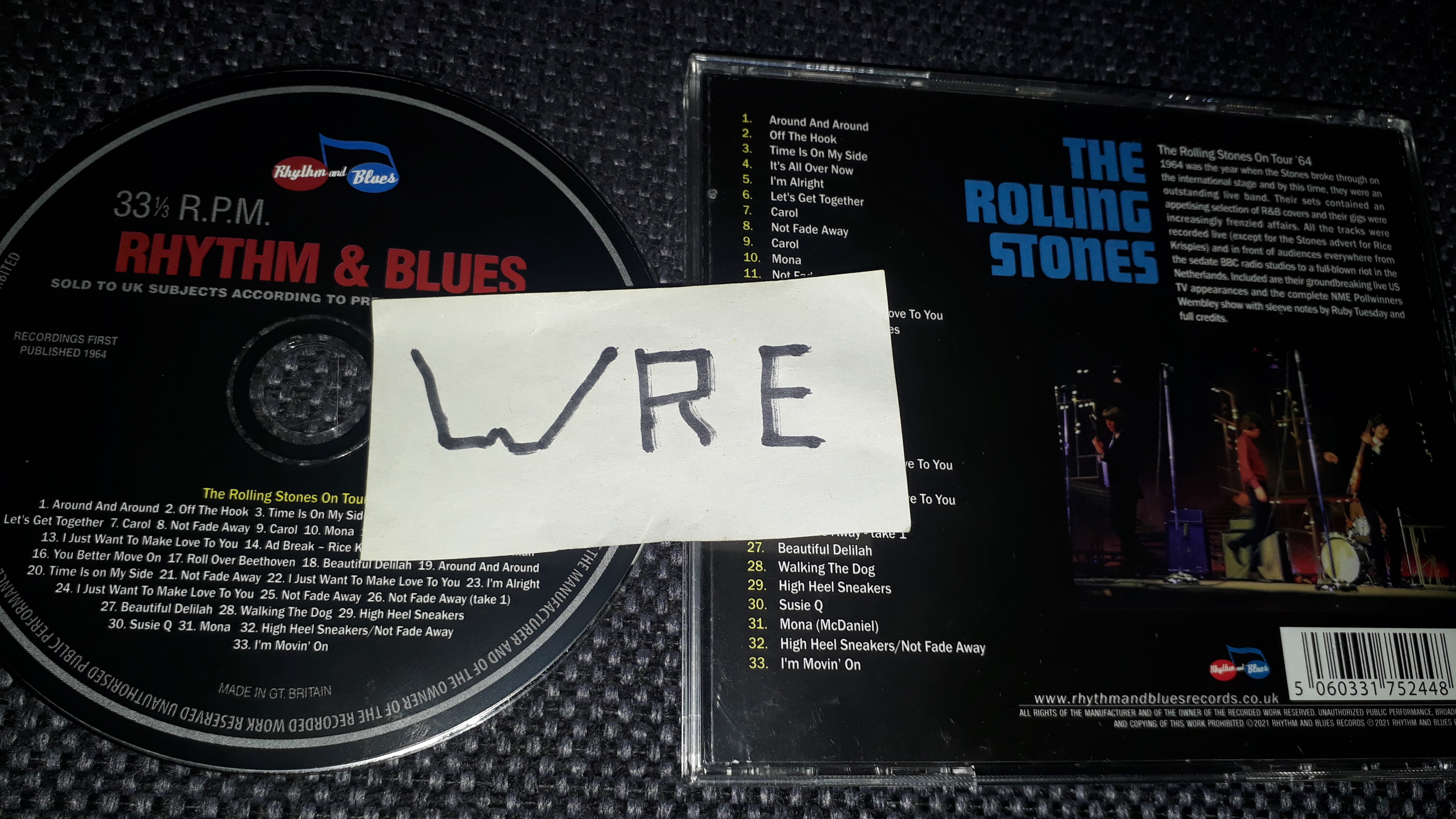 The Rolling Stones-On Tour 64-(RANDB073)-CD-FLAC-2021-WRE