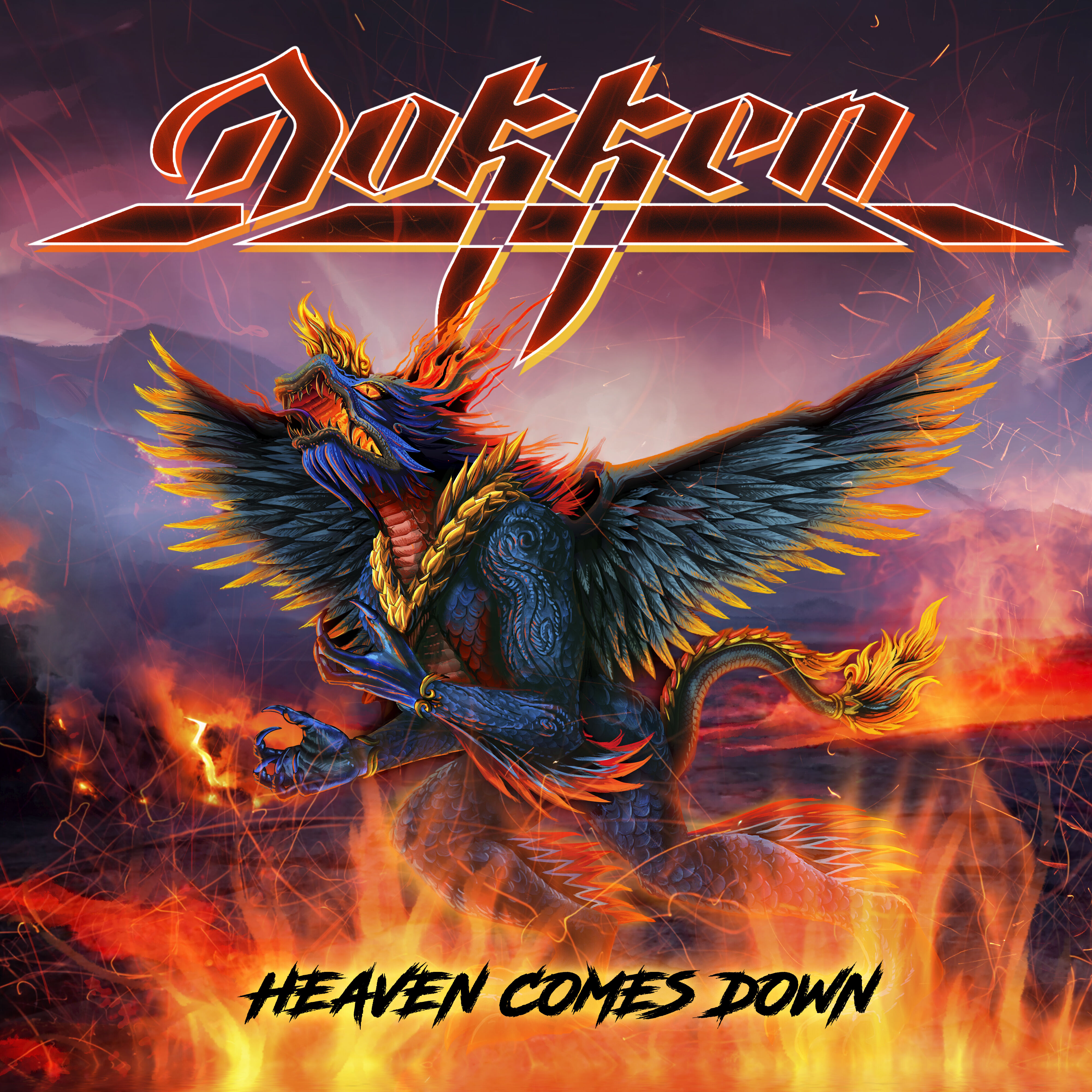 Dokken - Heaven Comes Down (2023) [24Bit-44.1kHz] FLAC [PMEDIA] ⭐️