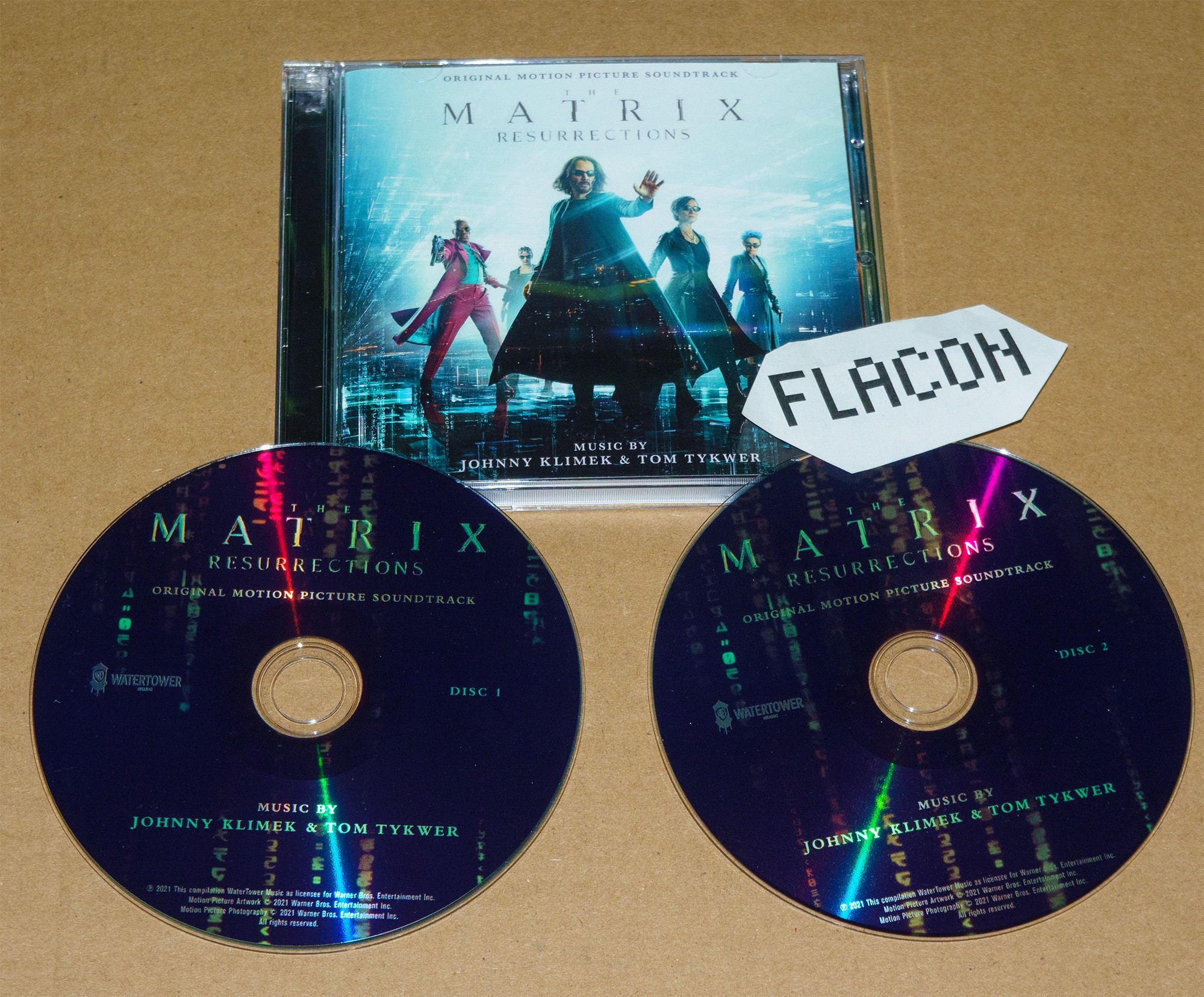 Johnny Klimek and Tom Tykwer-The Matrix Resurrections-Original-Motion Picture Soundtrack-OST-2CD-FLAC-2021-FLACON Download