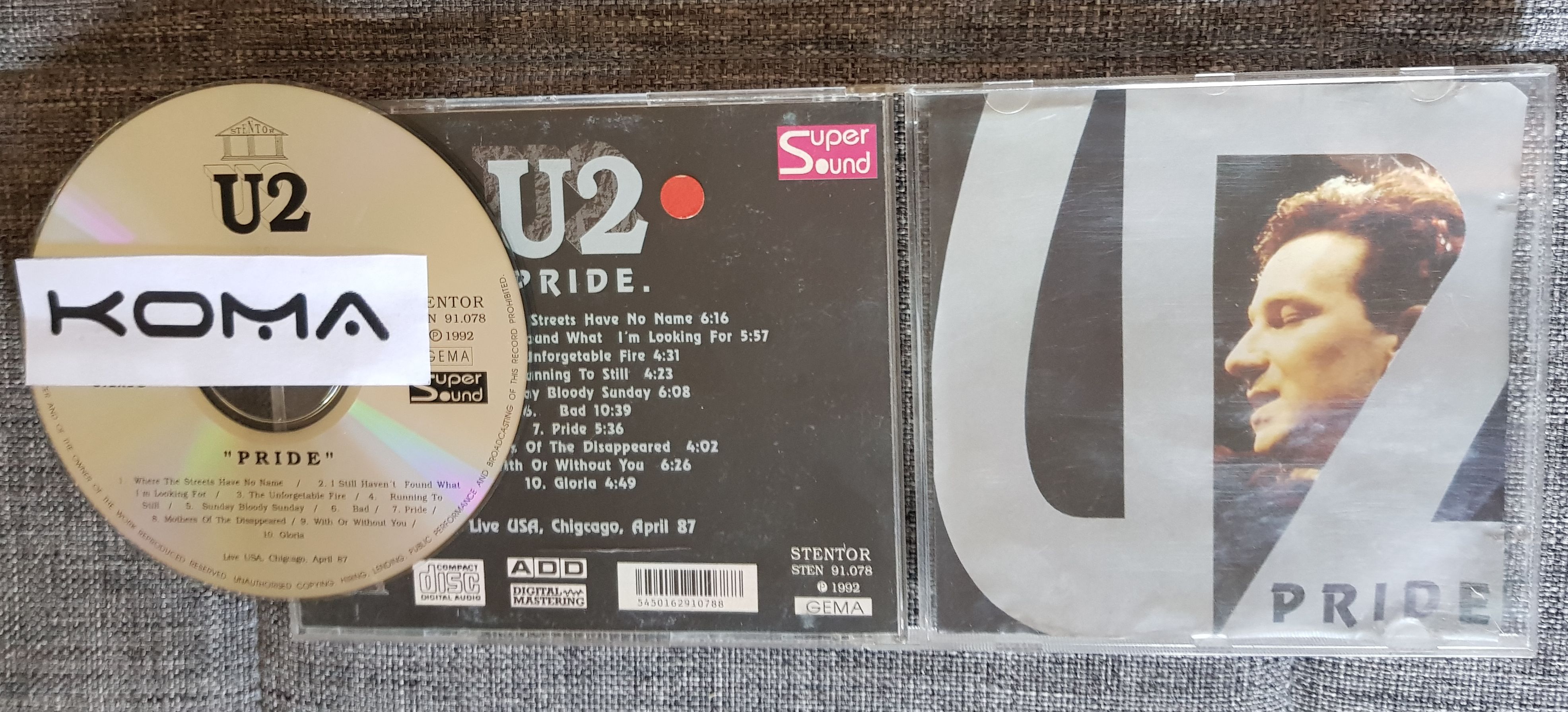 U2-Pride-Bootleg-CD-FLAC-1992-KOMA Download