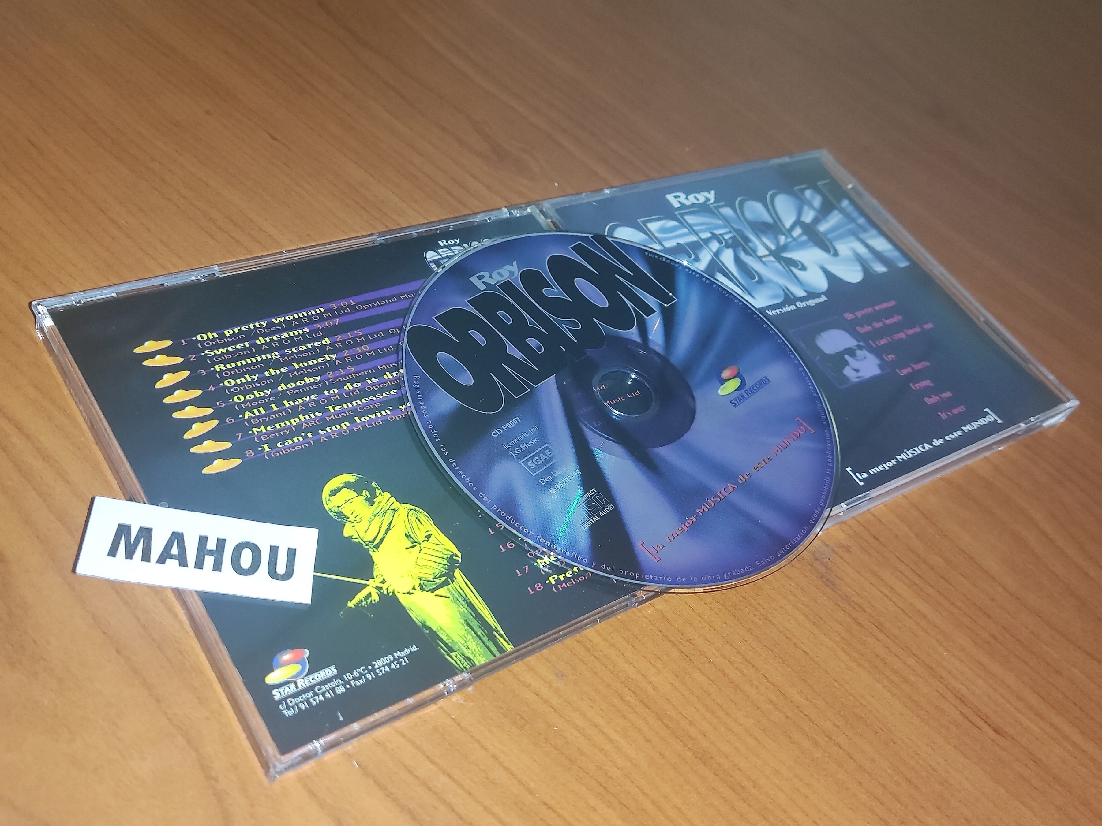 Roy Orbison-18 Grandes Exitos En Version Original-CD-FLAC-1998-MAHOU Download