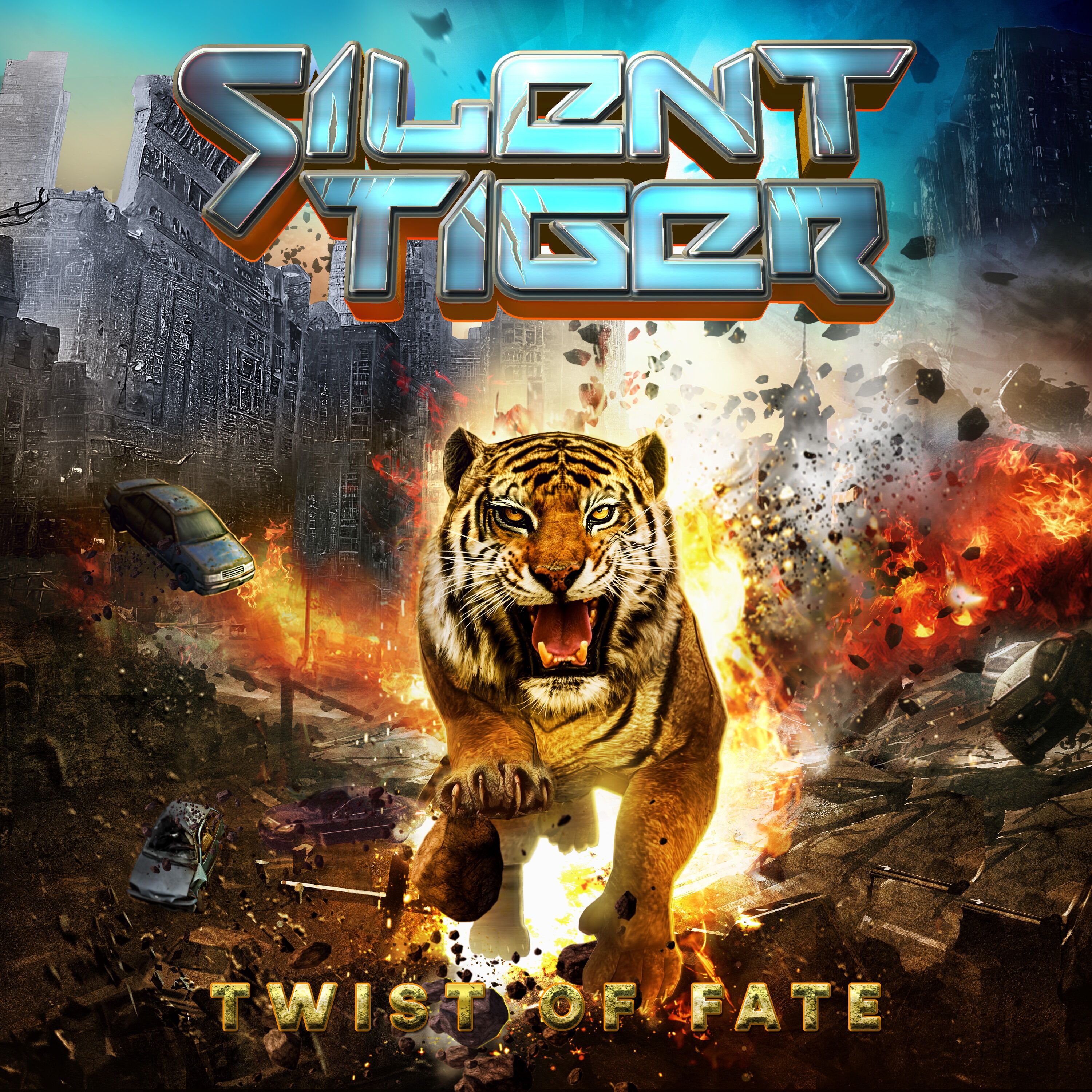 Silent Tiger – Twist Of Fate (2023) [24Bit-44.1kHz] FLAC [PMEDIA] ⭐️