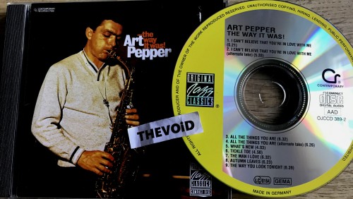Art Pepper - The Way It Was (1989) Download