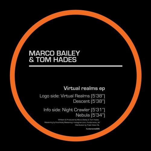 Marco Bailey & Tom Hades – Virtual Realms EP (2023)