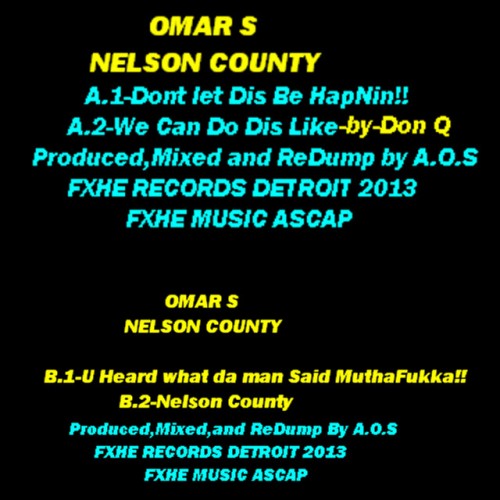 Omar S - Nelson County (2013) Download
