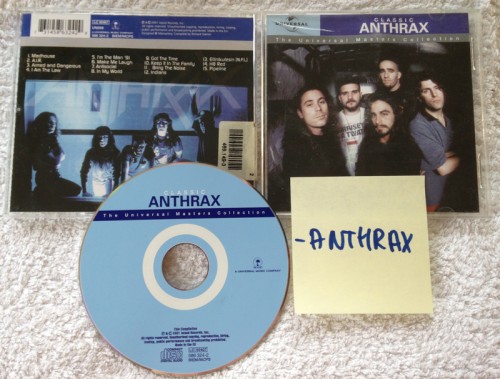 Anthrax - The Universal Masters Collection (2001) Download