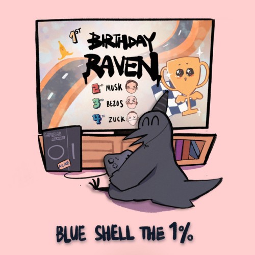 Birthday Raven – Blue Shell The 1% (2022)