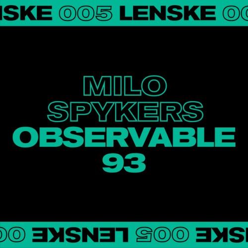 Milo Spykers - Observable 93 (2019) Download
