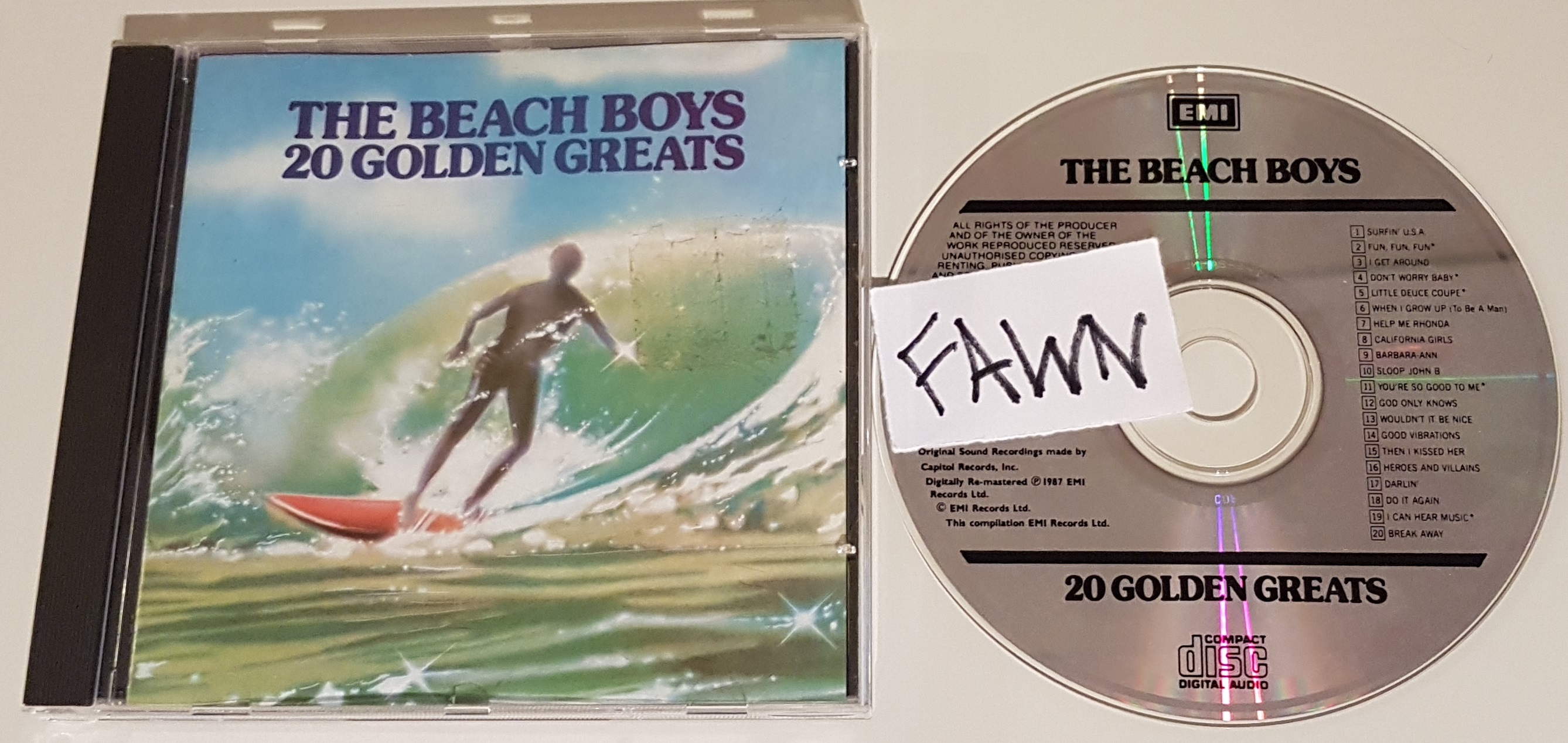 The Beach Boys-20 Golden Greats-REISSUE REMASTERED-CD-FLAC-1987-FAWN Download