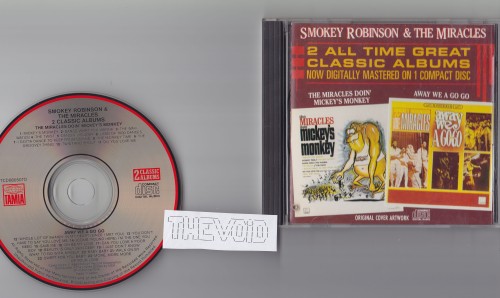 Smokey Robinson And The Miracles-The Miracles Doin Mickeys Monkey-Away We A Go Go-Remastered-CD-FLAC-1986-THEVOiD