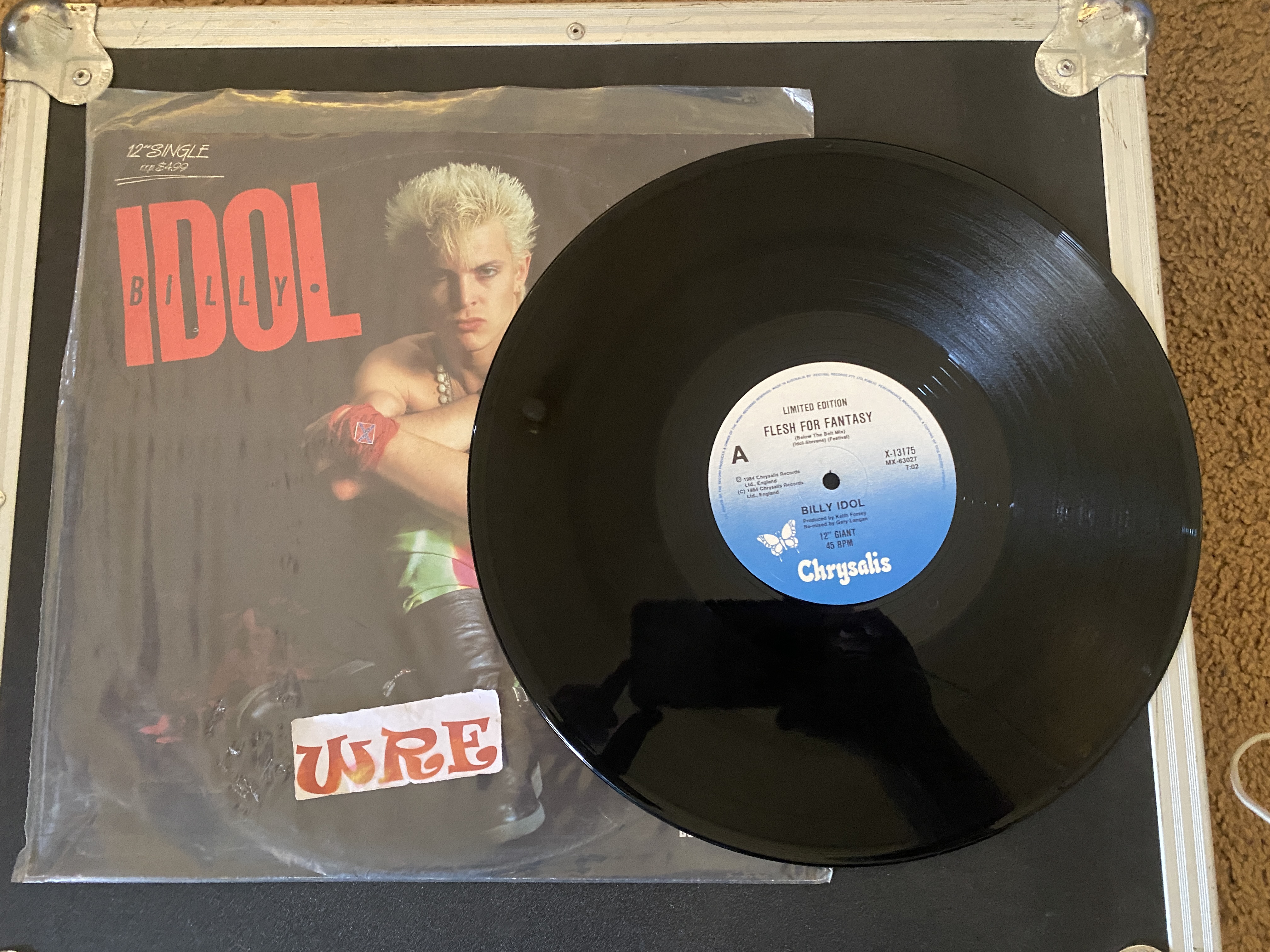 Billy Idol-Flesh For Fantasy-(X 13175)-VINYL-FLAC-1984-WRE Download