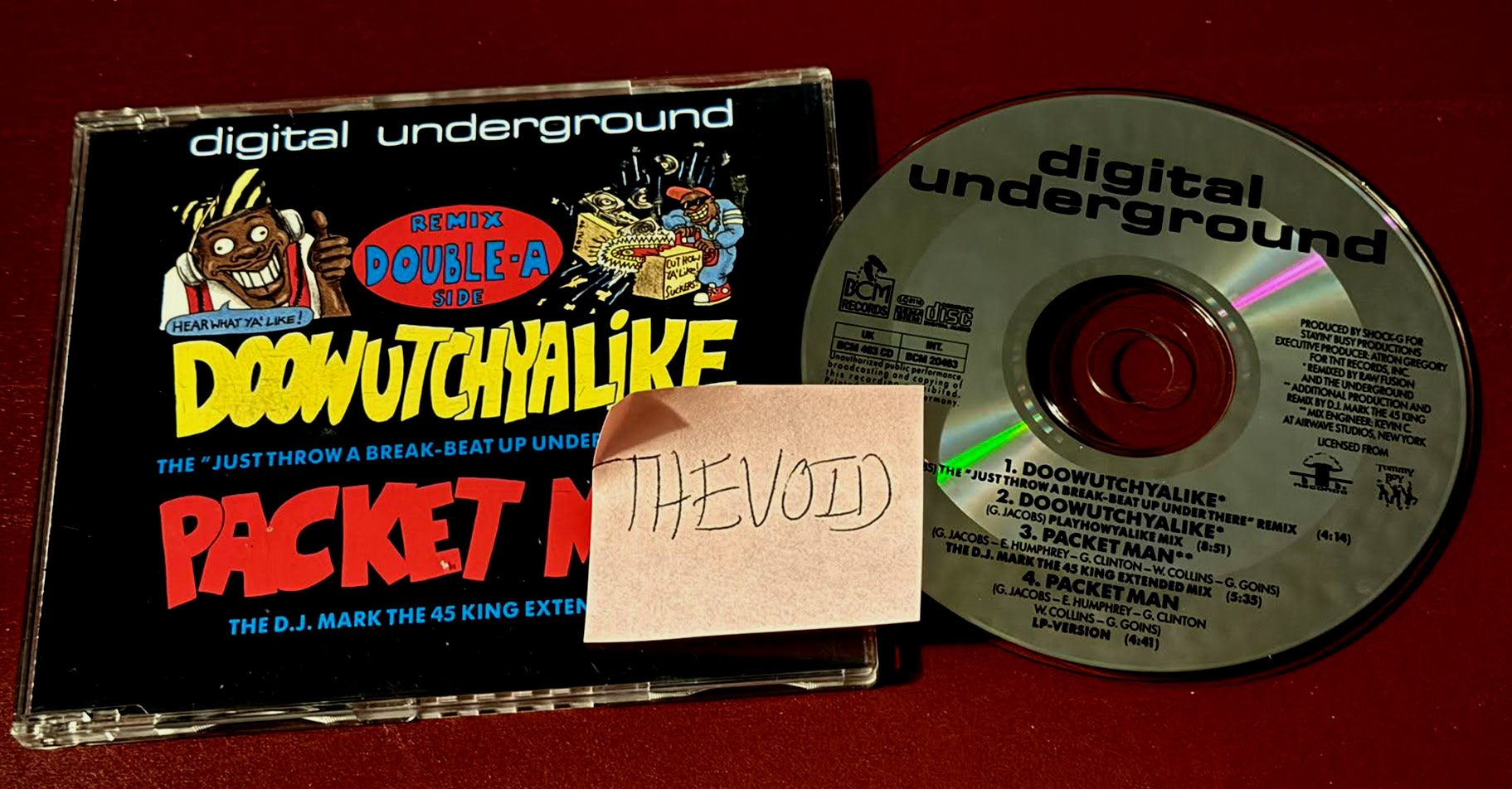 Digital Underground-Doowutchyalike Remix-Packet Man-CDM-FLAC-1990-THEVOiD Download