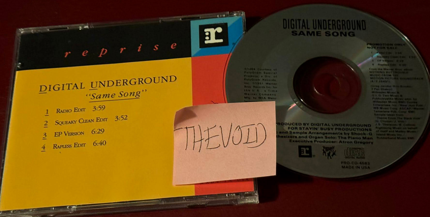 Digital Underground-Same Song-Promo-CDM-FLAC-1991-THEVOiD Download