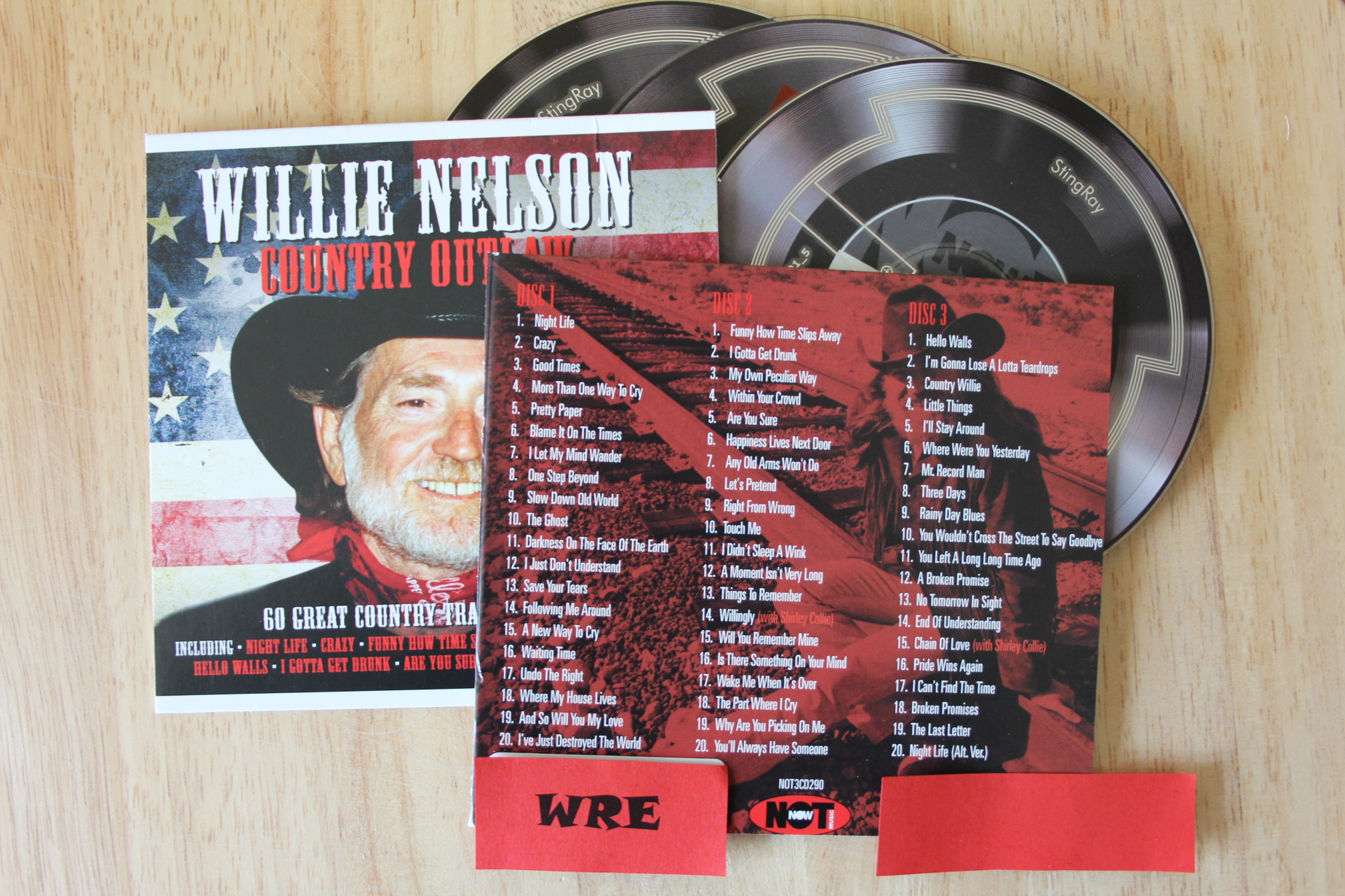 Willie Nelson-Country Outlaw-(NOT3CD290)-3CD-FLAC-2019-WRE Download