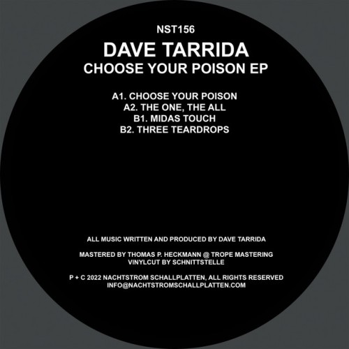 Dave Tarrida - Choose Your Poison (2023) Download