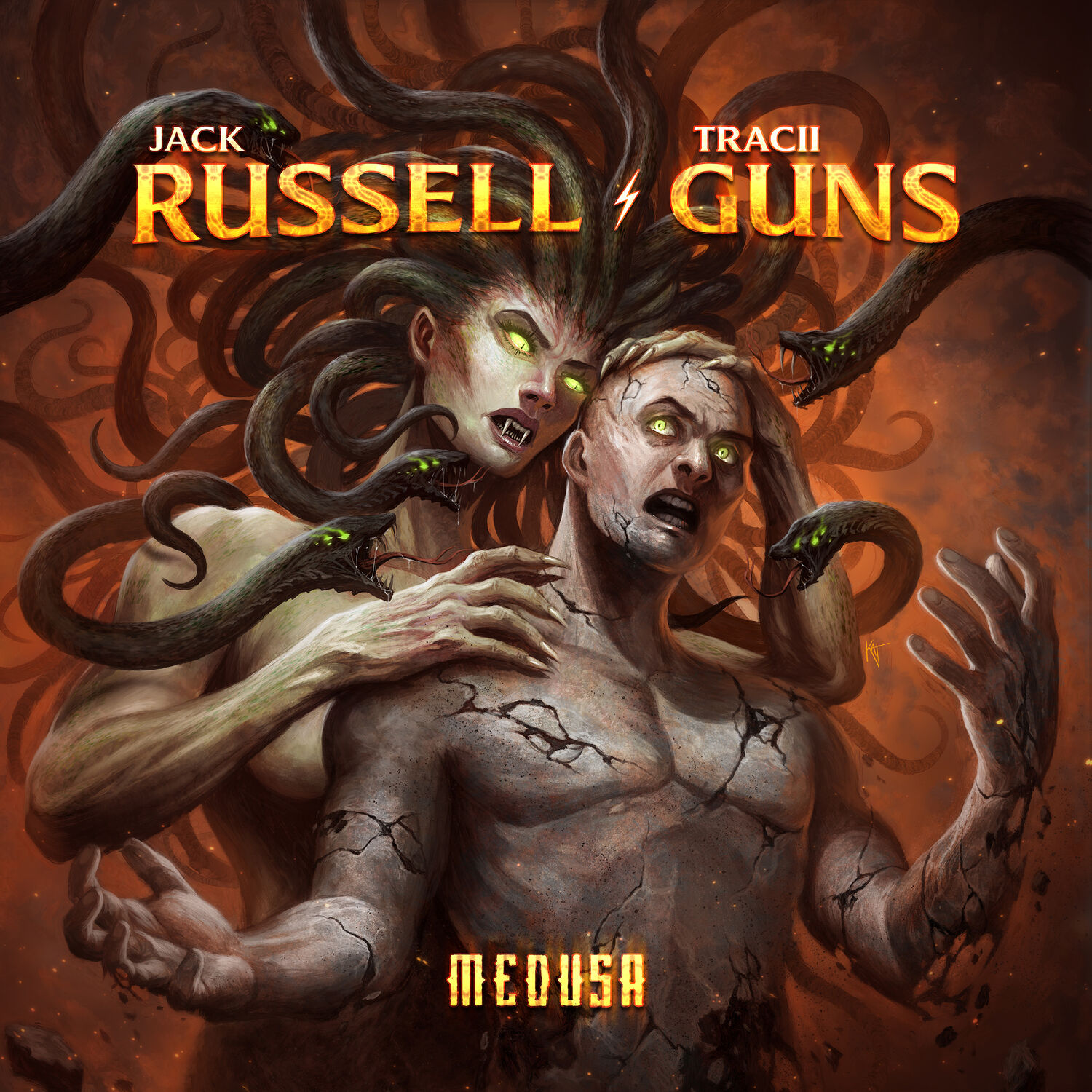 Russell - Guns - Medusa  (2024) [24Bit-44.1kHz] FLAC [PMEDIA] ⭐️ Download
