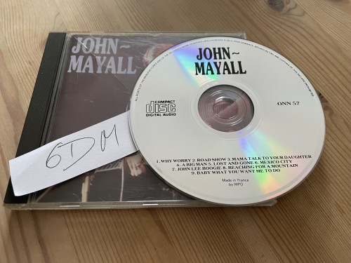 John Mayall-Why Worry-(ONN 57)-Reissue-CD-FLAC-1989-6DM