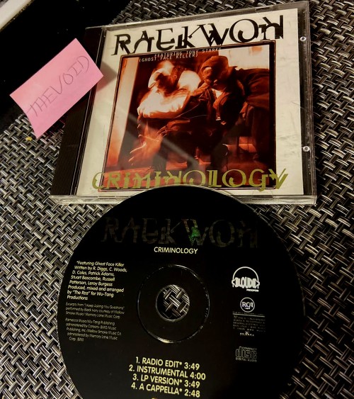 Raekwon - Criminology (1995) Download