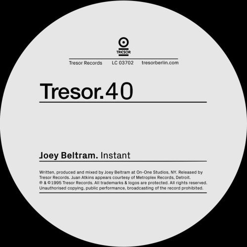 Joey Beltram – Instant (1996)