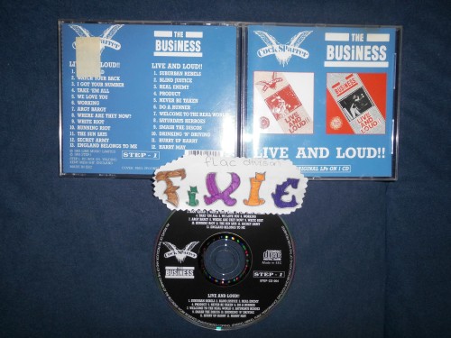 Various Artists – Cock Sparrer – The Business Live And Loud!! (1993)