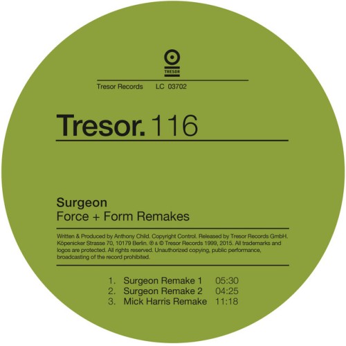 Surgeon – Force + Form Remakes (1999)