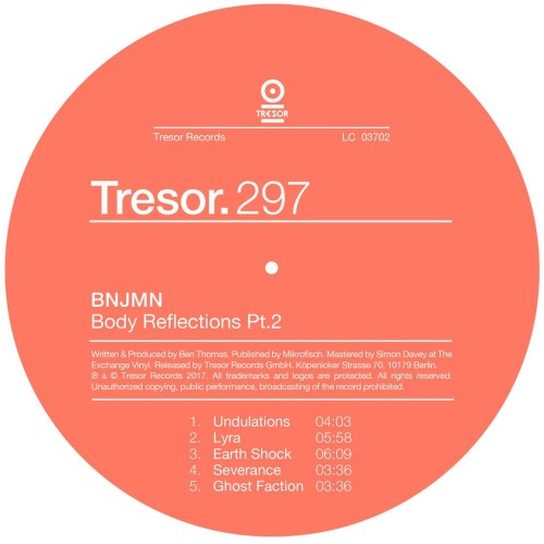 BNJMN – Body Reflections, Pt. 2 (2017)