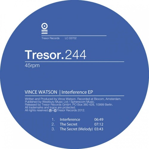 Vince Watson - Interference (2012) Download