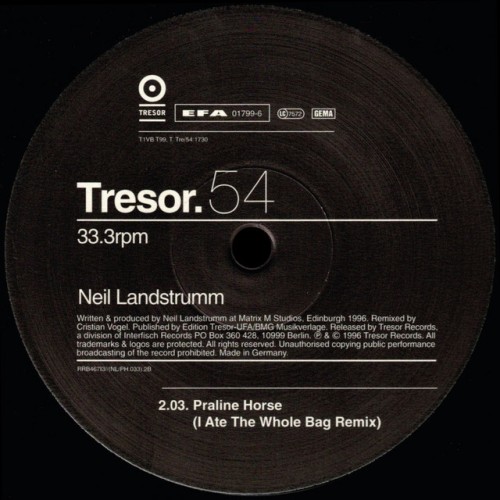 Neil Landstrumm-Praline Horse-(TRESOR54)-16BIT-WEB-FLAC-1996-BABAS