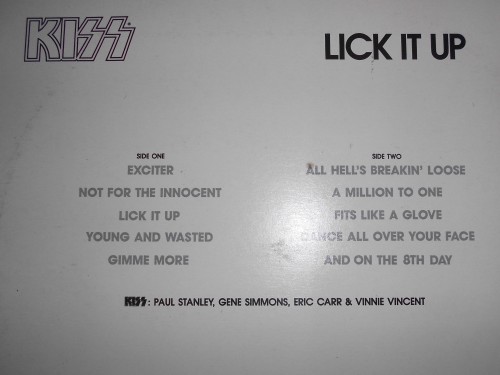 Kiss - Lick It Up (1974) Download