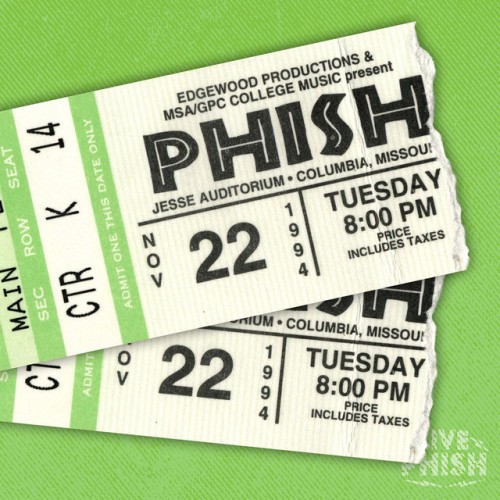 Phish – Phish: 11/22/94 Jesse Auditorium, University Of Missouri, Columbia, MO (2016)