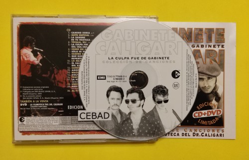 Gabinete Caligari-La Culpa Fue De Gabinete-(724357784504)-ES-CD-FLAC-2004-CEBAD