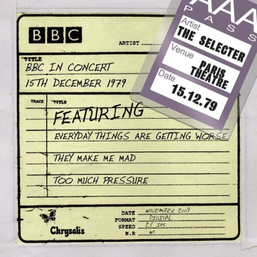 The Selecter – BBC In Concert (Live At Paris Theatre, 15 December 1979) (2009)
