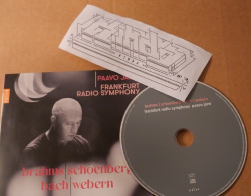 Paavo Järvi & Frankfurt Radio Symphony – Brahms Schoenberg Bach Webern (2017)