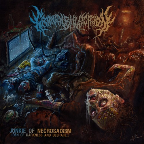 Cranial Bifurcation – Junkie of Necrosadism (Den of Darkness and Despair…) (2024)