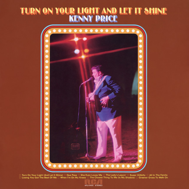 Kenny Price - Turn On Your Light And Let It Shine (1974) [24Bit-192kHz] FLAC [PMEDIA] ⭐️