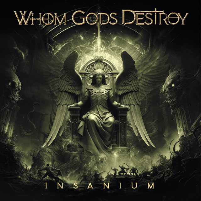 Whom Gods Destroy - Insanium (2024) [24Bit-44.1kHz] FLAC [PMEDIA] ⭐ Download