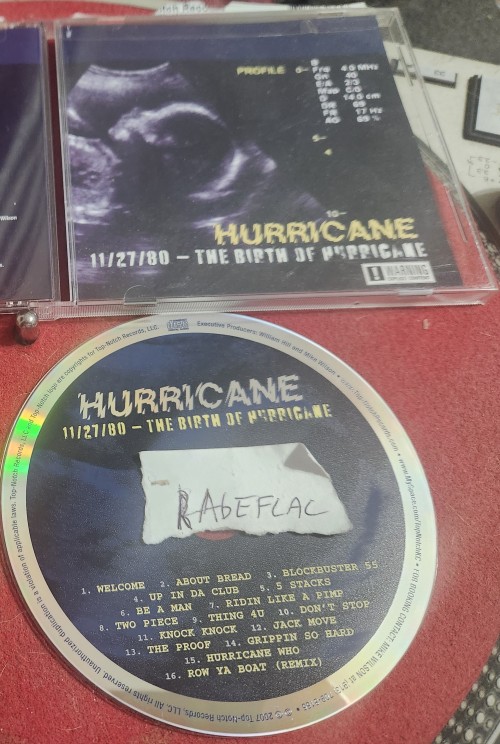 Hurricane – 11/27/80 – The Birth Of Hurricane (2007)