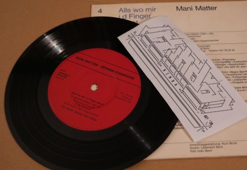 Mani Matter-Alls Wo Mir I D Finger Chunt-(ZYT4)-CH-7INCH VINYL-FLAC-1967-KINDA