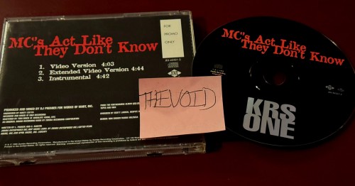 KRS-One-MCs Act Like They Dont Know-Promo-CDM-FLAC-1995-THEVOiD