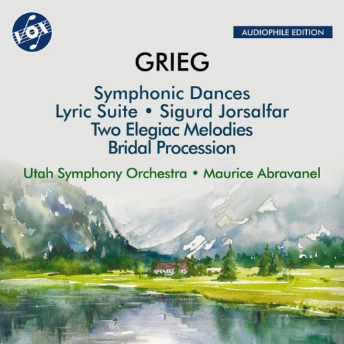 Utah Symphony – Grieg: Symphonic Dances, Op. 64, Lyric Pieces, Op. 54 & Other Orchestral Works (1976)