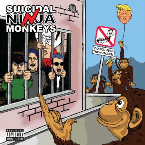 Suicidal Ninja Monkeys – Do Not Feed The Humans (2016)