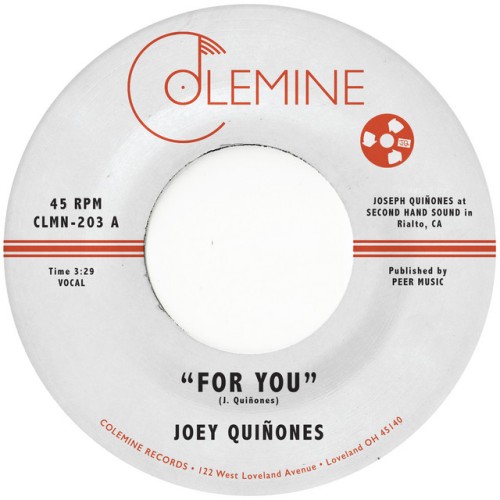 Joey Quinones – For You / On Taitt St. (2021)