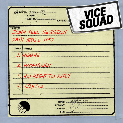 Vice Squad - John Peel Session 28th April 1982 (2010) Download