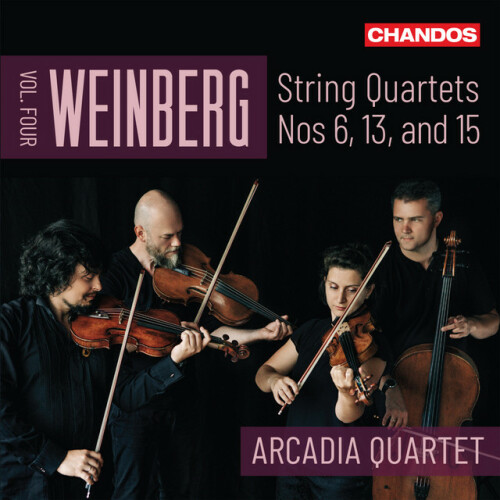 Arcadia Quartet - Weinberg: String Quartets, Vol. 4 (2024) Download